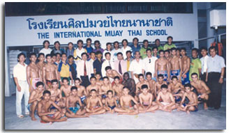International Muay Thai School in Thaliand