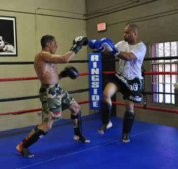 Muay thai class